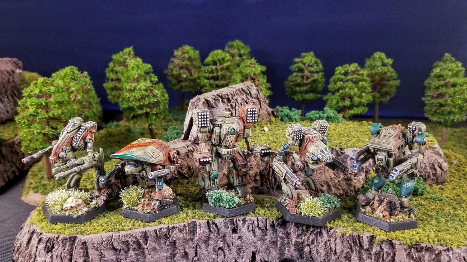 Battletech Clan Jade Falcon Gamma Galaxy Mad Dog, Adder, Summoner, Timber Wolf, Warhawk