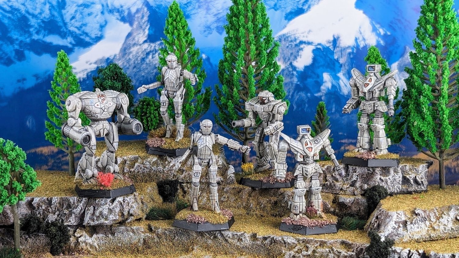 Battletech ComStar Com Guard Wyvern, Wyvern, Guillotine, Guillotine, Victor, Emperor