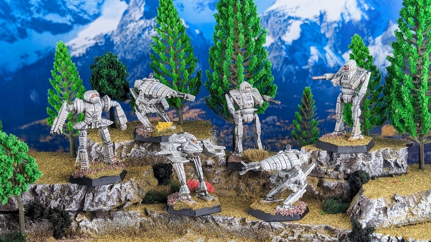 Battletech ComStar Com Guard Lancelot, Lancelot, Crab, Crab, Kintaro, Champion