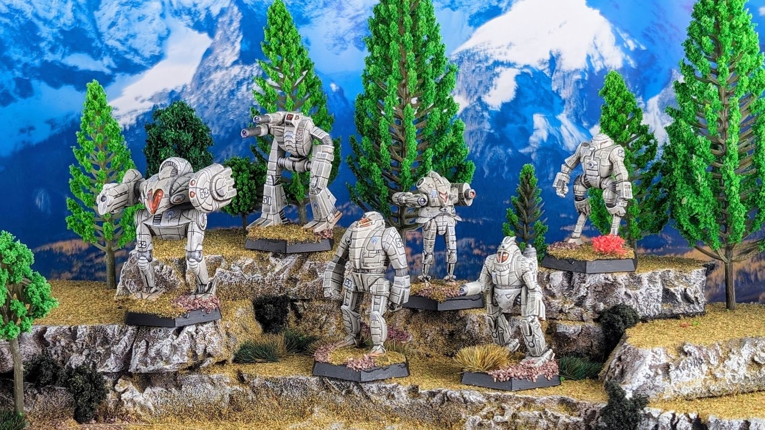 Battletech ComStar Com Guard Night Hawk, Spector, Exterminator, Starslayer, Lynx, Mongoose