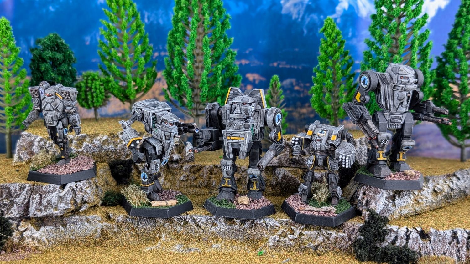 Battletech Clan Smoke Jaguar Delta Galaxy Arctic Cheetah, Ice Ferret, Executioner, Mist Lynx, Gargoyle