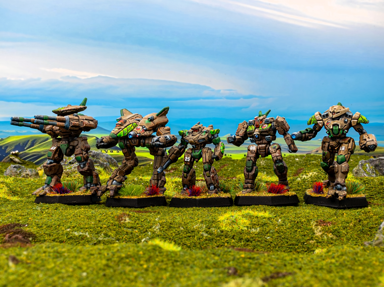 Battletech Clan Steel Viper Beta Galaxy 