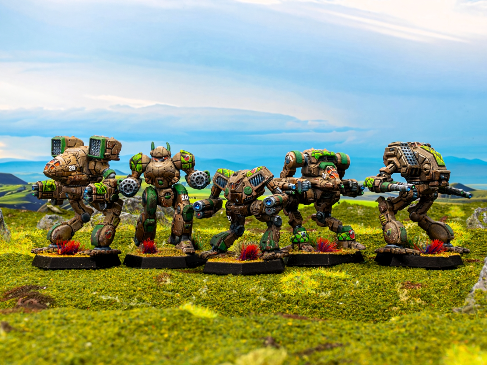 Battletech Clan Steel Viper Beta Galaxy 