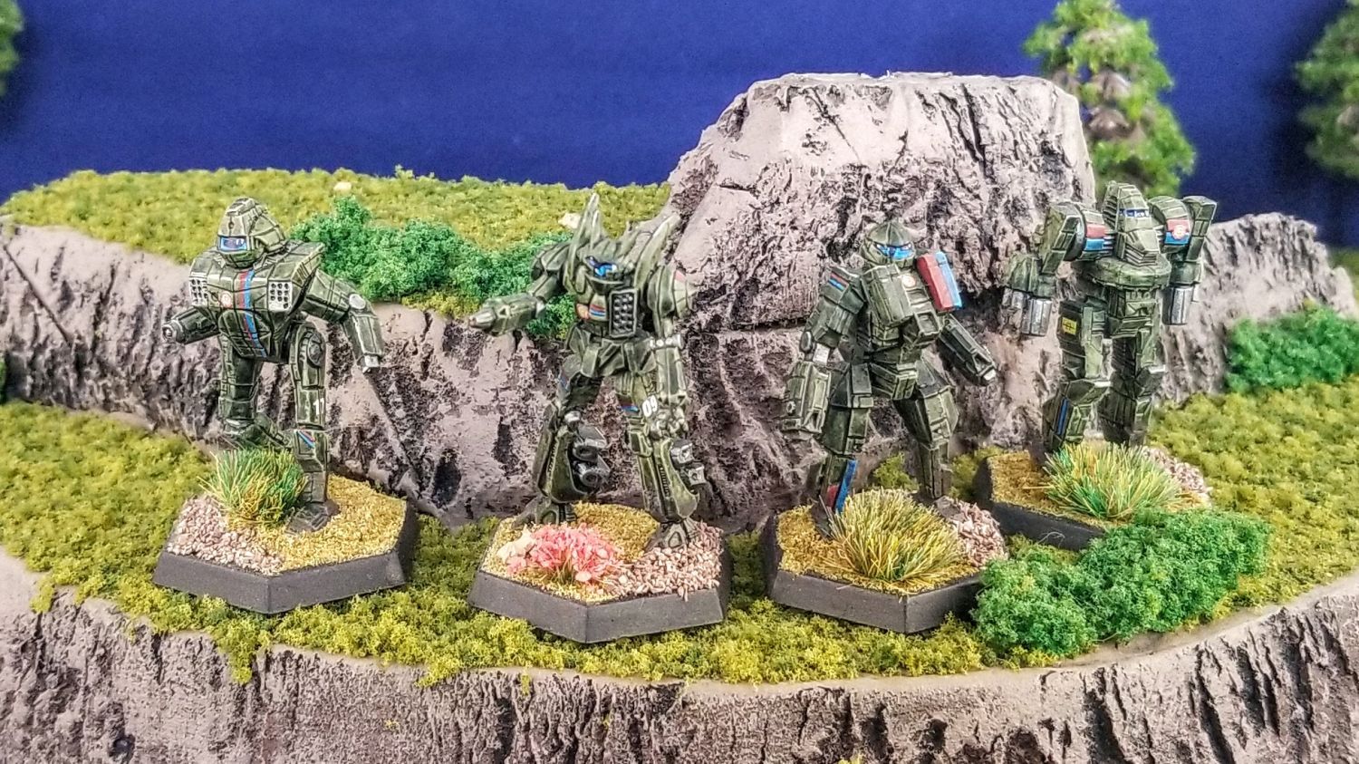 Battletech Davion Federated Suns AFFS 7th Crucis Lancers Whitworth, Valkyrie, Dervish, Black Jack