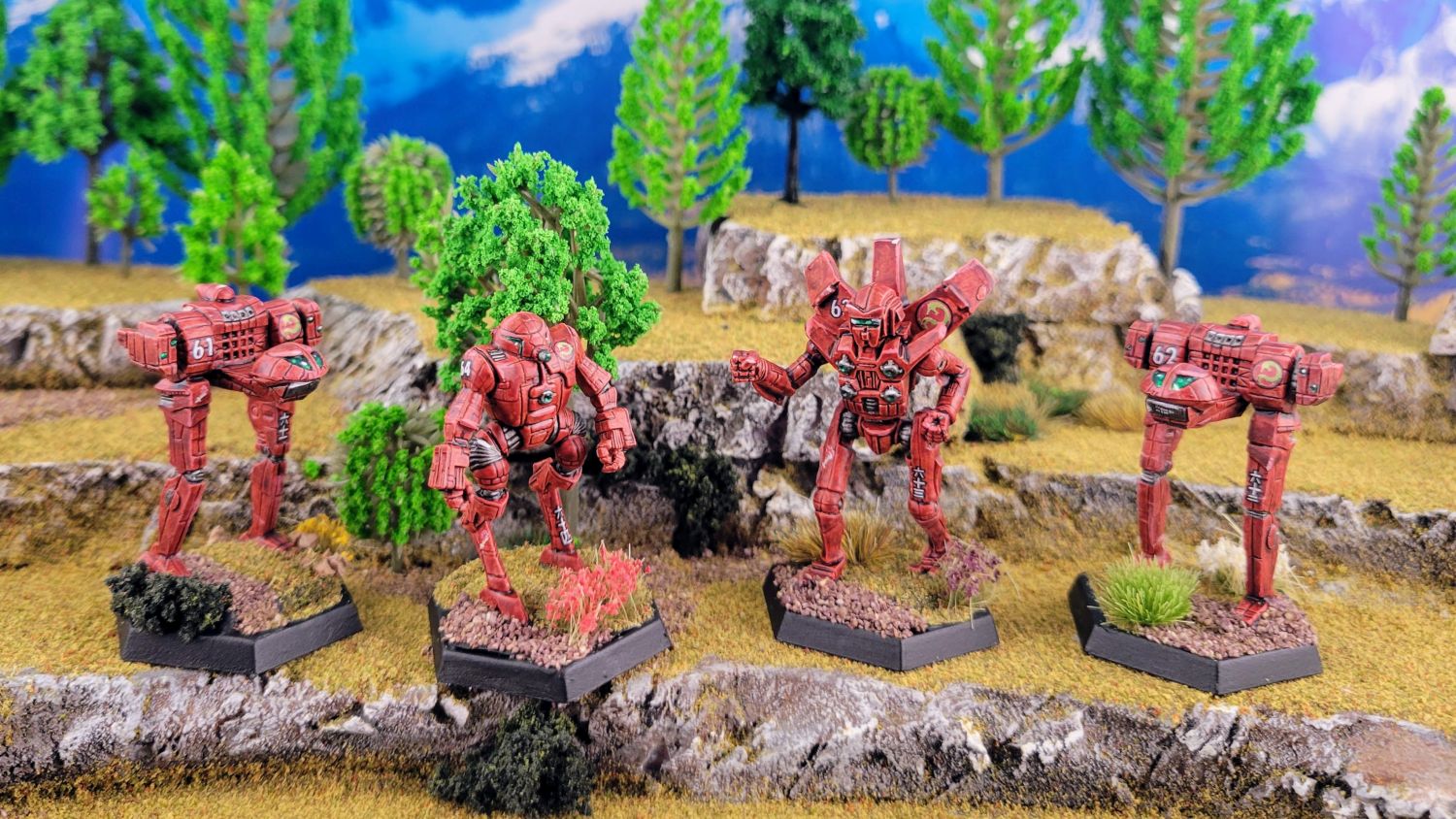 Battletech Kurita Draconis Combine DCMS 8th Sword of Light Jenner, Mongoose, Venom, Jenner