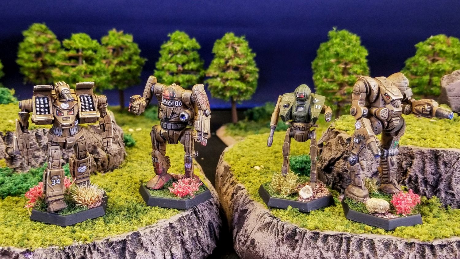 Battletech Rhonda Snord's Irregulars Marcos Shake, Bombardier. Tempest Storm, Spartan. Anthony Pryor, Lancelot.  Charlotte Deblois, Thug
