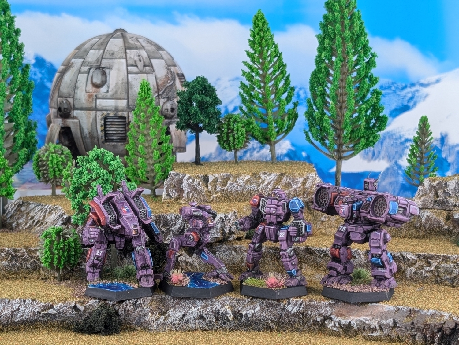 Battletech Marik Free Worlds FWLM Marik Militia Archer, Flea, Trebuchet, Longbow