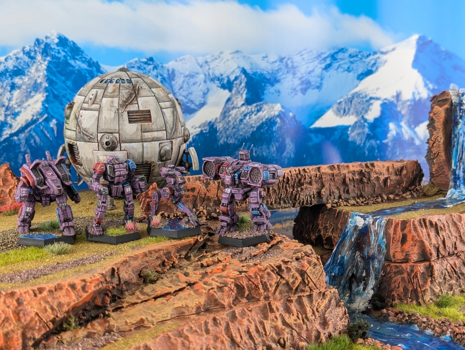 Battletech Marik Free Worlds FWLM Marik Militia Archer, Flea, Trebuchet, Longbow