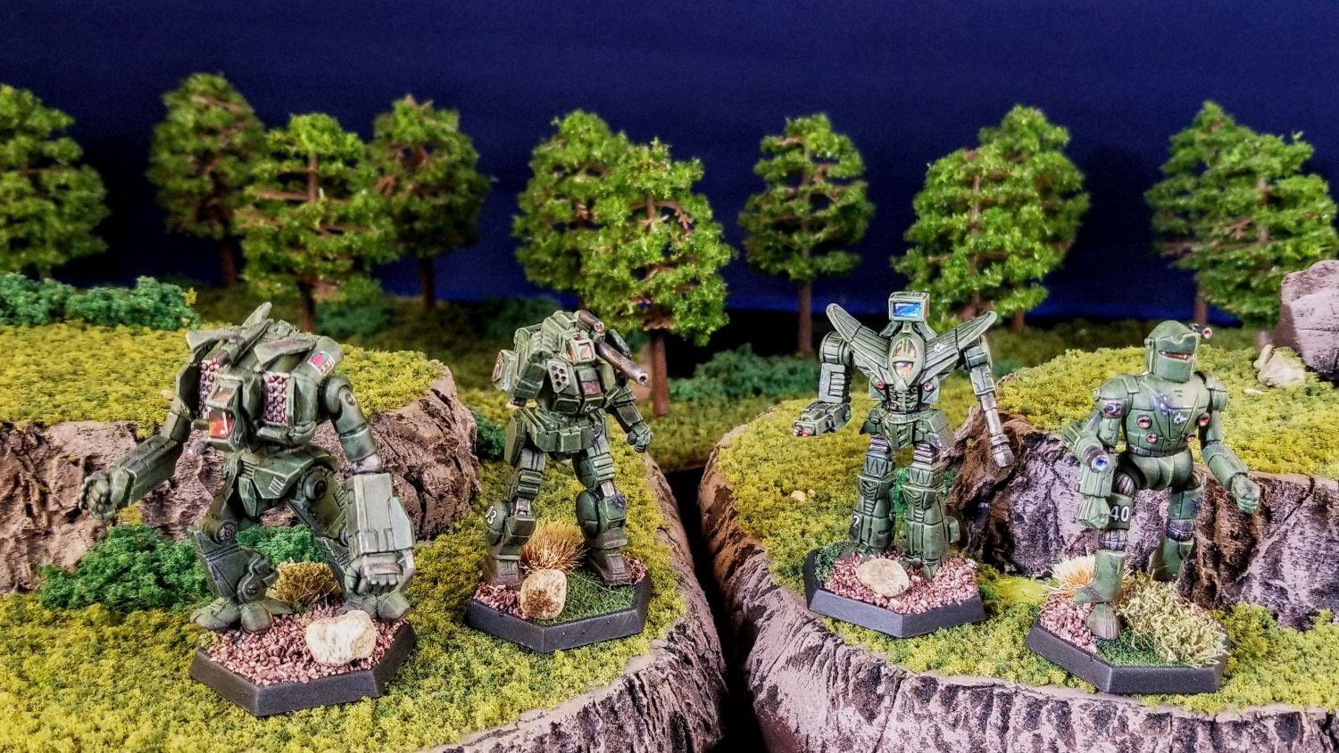 Battletech Clan Wolverine Minnesota Tribe SLDF Archer, Shadow Hawk, Guillotine, Black Knight