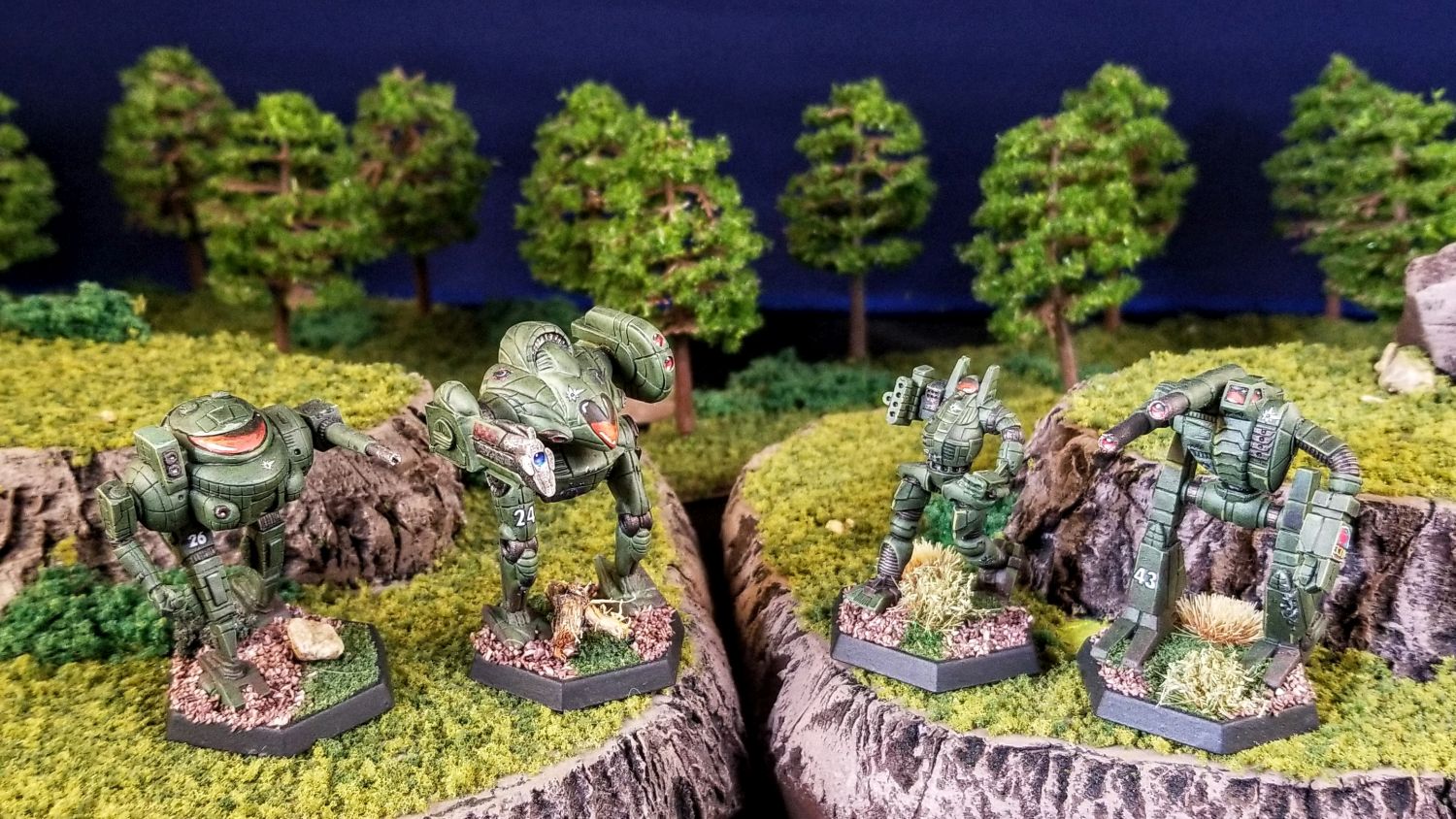 Battletech Clan Wolverine Minnesota Tribe SLDF Sentinel, Lynx, Thorn, Starslayer