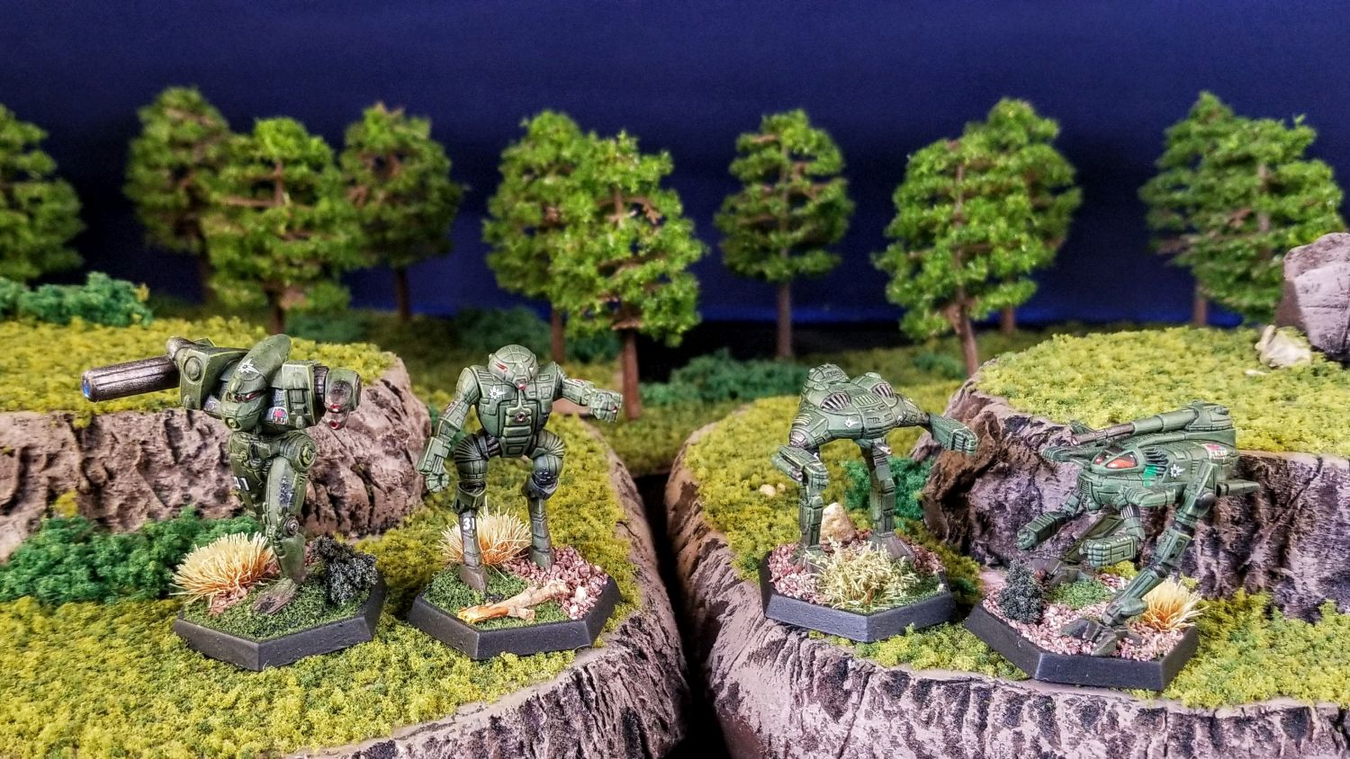 Battletech Clan Wolverine Minnesota Tribe SLDF Talon, Mongoose, Mercury, Hussar