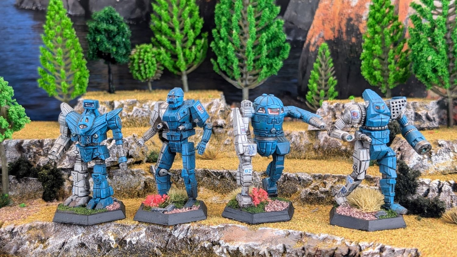 Battletech Steiner Lyran Commonwealth LCAF 10th Lyran Guard Guillotine, Banshee, Flashman, Orion